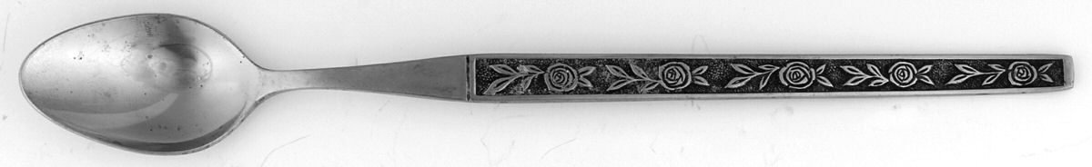 Mexicaly Rose (Stainless) Iced Tea Spoon by Interpur-1