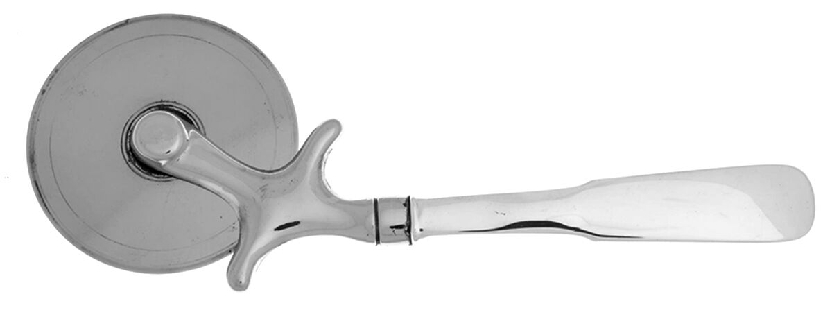 1810 (Sterling, 1930) Pizza Cutter with Stainless Blade by International Silver-1