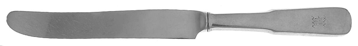 1810 (Sterling, 1930) Monogram New French Hollow Knife by International Silver-1