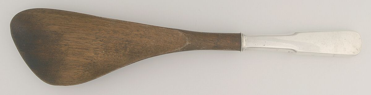 1810 (Sterling, 1930) Salad Serving Spoon Wooden Bowl by International Silver-1