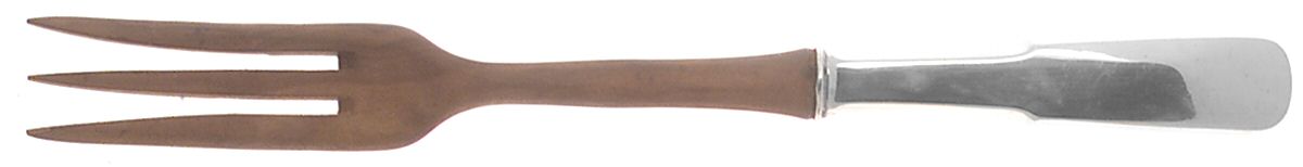 1810 (Sterling, 1930) Salad Serving Fork with Wooden Prongs by International Silver-1