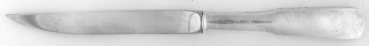 1810 (Sterling, 1930) Individual Steak Knife Hollow Handle Serrate Blade by International Silver-1
