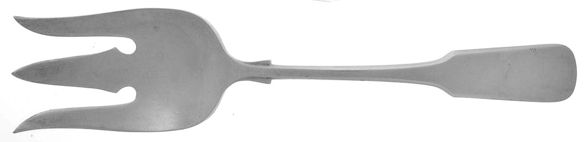 1810 (Sterling, 1930) Solid Salad Serving Fork by International Silver-1
