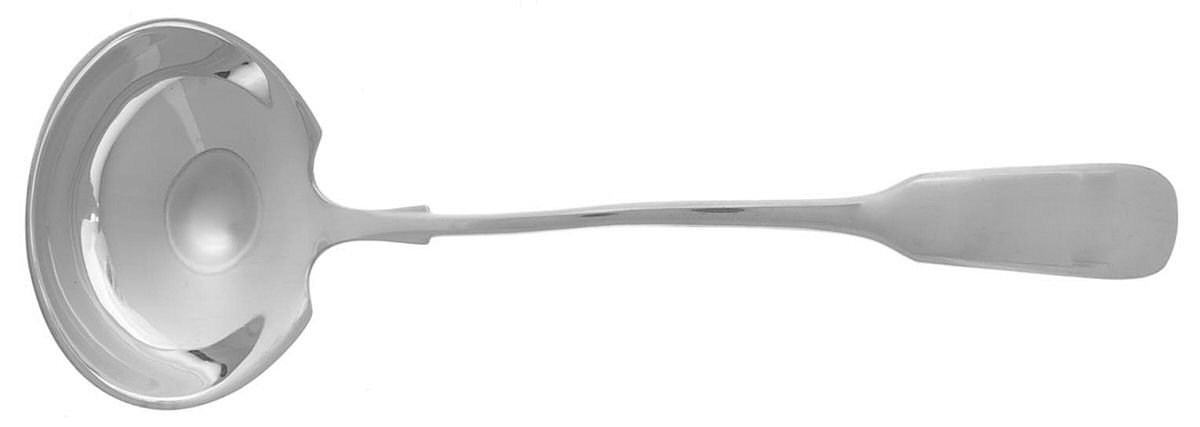 1810 (Sterling, 1930) Solid Piece Cream Ladle by International Silver-1