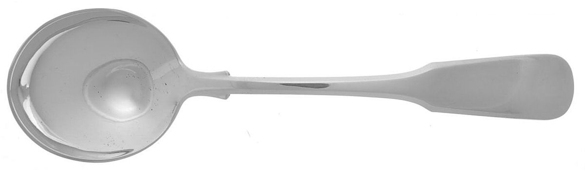 1810 (Sterling, 1930) Round Bowl Soup Spoon (Bouillon) by International Silver-1