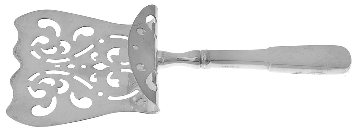 1810 (Sterling, 1930) Hollow Asparagus Server with Silverplate Hood by International Silver-1