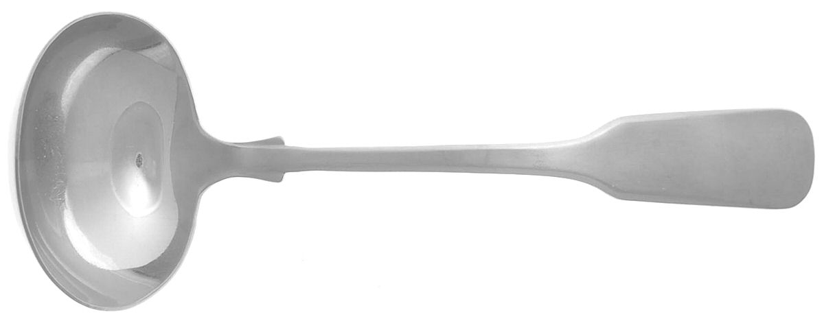 1867 (Stainless) Solid Gravy Ladle by International Silver-1