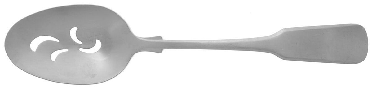 1867 (Stainless) Pierced Tablespoon (Serving Spoon) by International Silver-1