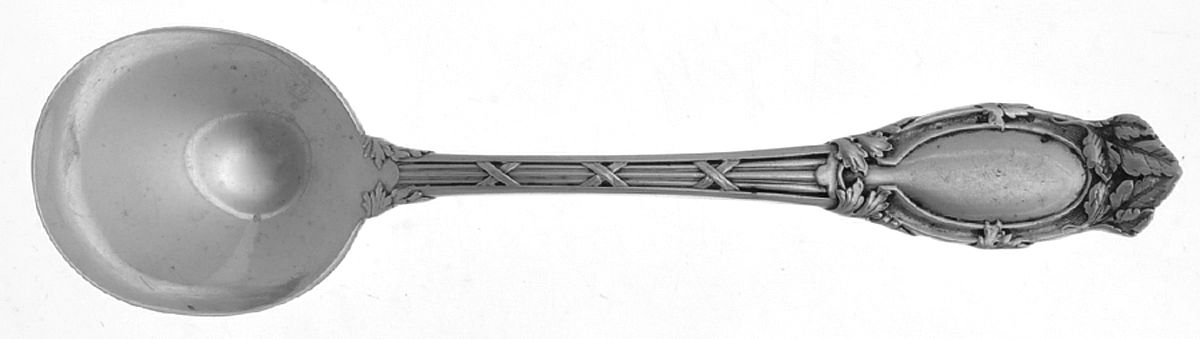 Abbottsford (Sterling, 1907) Large Chocolate Spoon by International Silver-1