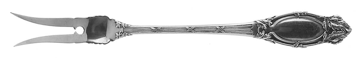 Abbottsford (Sterling, 1907) Two-Tine Butter Pick by International Silver-1