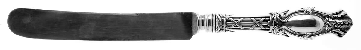 Abbottsford (Sterling, 1907) Old French Hollow Knife with Bolster by International Silver-1