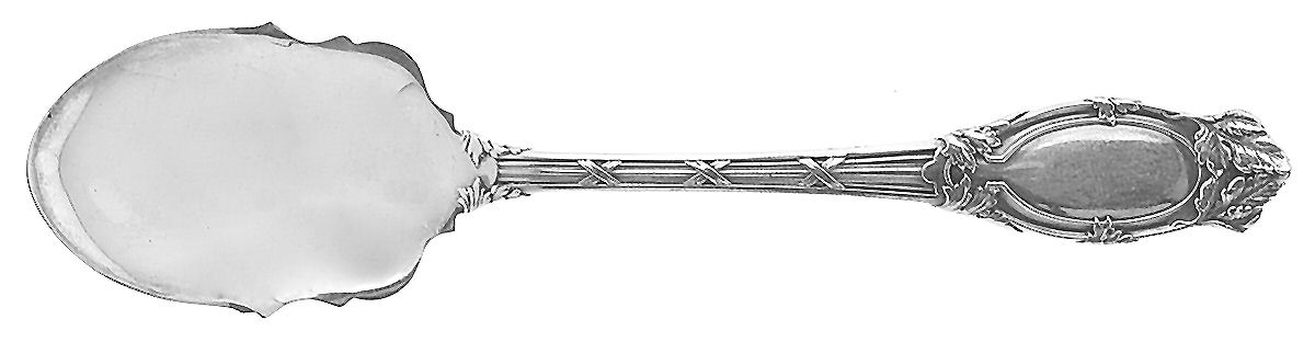 Abbottsford (Sterling, 1907) Ice Cream Spoon Individual by International Silver-1