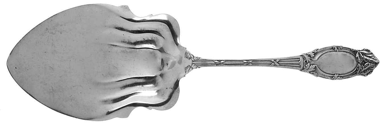 Abbottsford (Sterling, 1907) Large Solid Pie Knife by International Silver-1