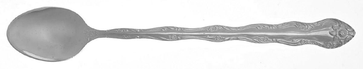 Abbey Rose (Silverplate) Iced Tea Spoon by International Silver-1