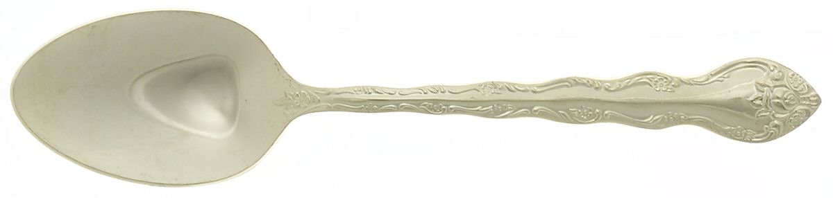 Abbey Rose (Gold Electroplate) Place/Oval Soup Spoon by International Silver-1