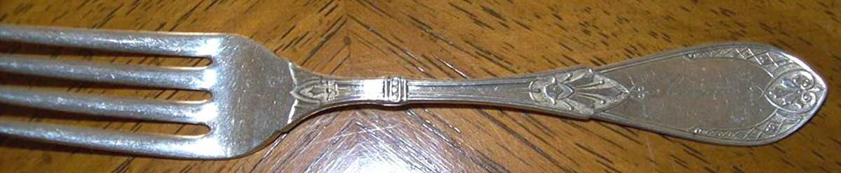 Acme (Silverplate, 1877) Individual Salad Fork by International Silver-1