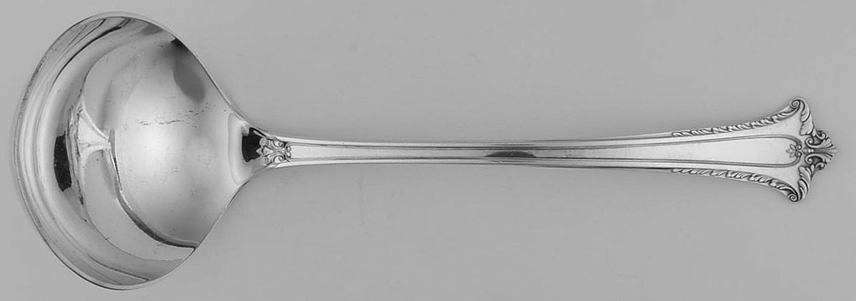Admiral I (Silverplate, 1918) Solid Gravy Ladle by International Silver-1