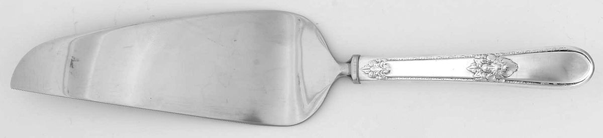 Adoration (Silverplate, No Monograms) Pie & Cake Server with Stainless Blade by International Silver-1