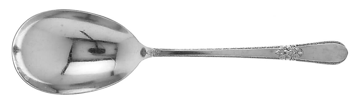 Adoration (Silverplate, No Monograms) Solid Smooth Casserole Spoon by International Silver-1