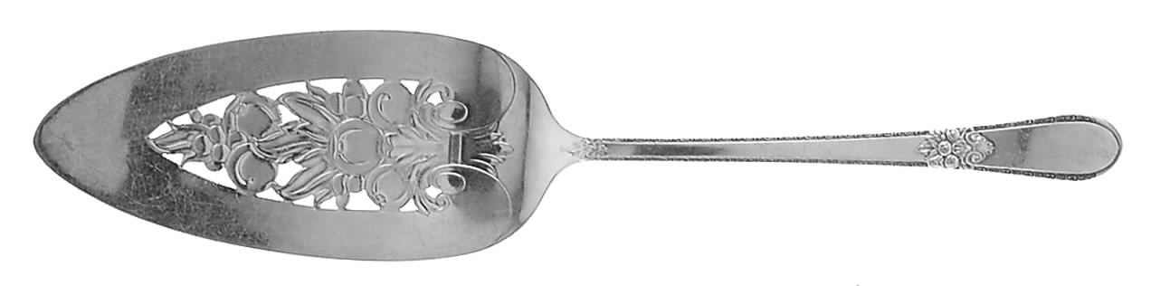 Adoration (Silverplate, No Monograms) Solid Pierced Pie Server by International Silver-1