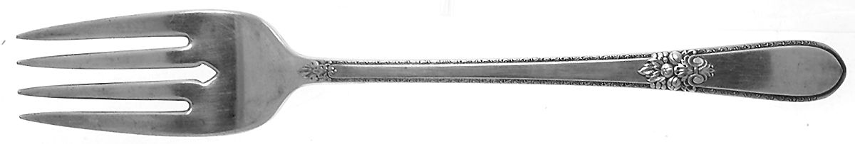 Adoration (Silverplate, No Monograms) Individual Salad Fork by International Silver-1
