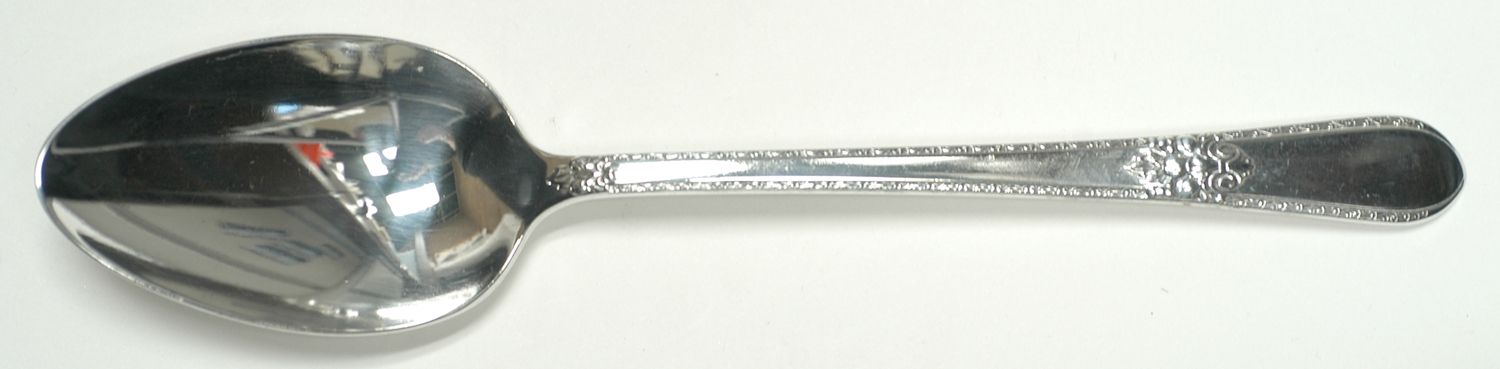 Adoration (Silverplate, No Monograms) Oval Place Soup Spoon by International Silver-1