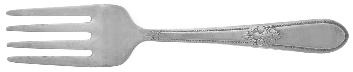 Adoration (Silverplate, No Monograms) Baby Fork by International Silver-1