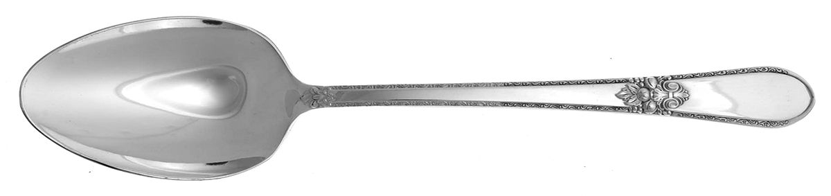 Adoration (Silverplate, No Monograms) Tablespoon (Serving Spoon) by International Silver-1
