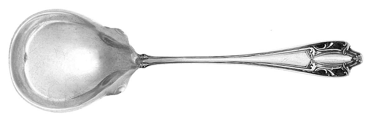 Adonis (Silverplate, 1910) Solid Smooth Casserole Spoon by International Silver-1