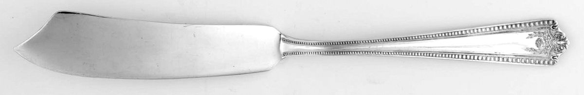 Albemarle (Silverplate, 1938) Flat Handle Master Butter Knife by International Silver-1