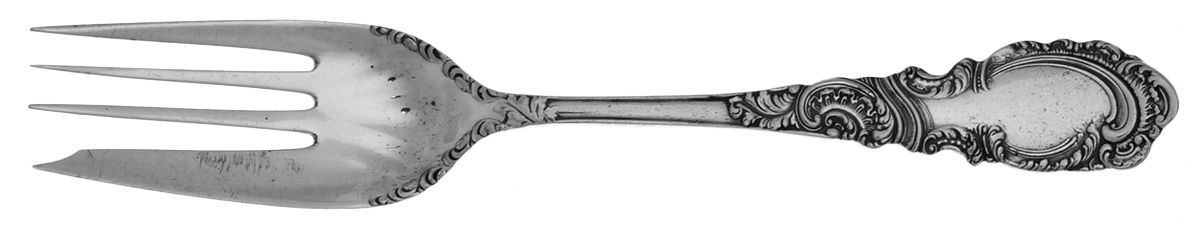 Aldine (Silverplate, 1895) Individual Salad Fork by International Silver-1