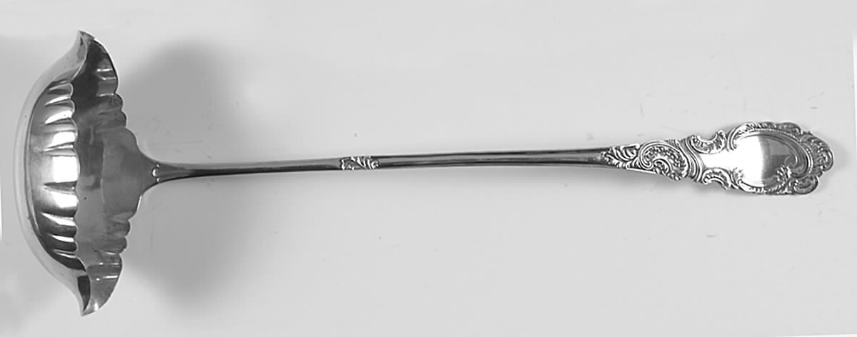 Aldine (Silverplate, 1895) Punch Ladle Solid Piece by International Silver-1