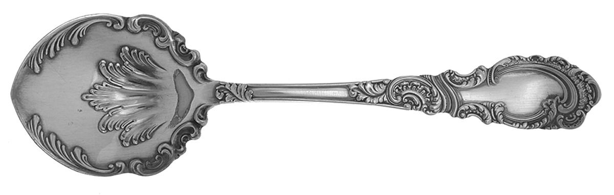 Aldine (Silverplate, 1895) Sugar Spoon by International Silver-1