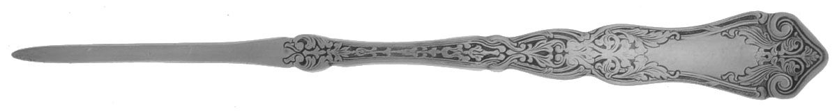 Alhambra (Silverplate, 1907) Solid Nut Pick by International Silver-1