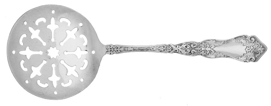 Alhambra (Silverplate, 1907) Tomato Server, Solid Piece by International Silver-1