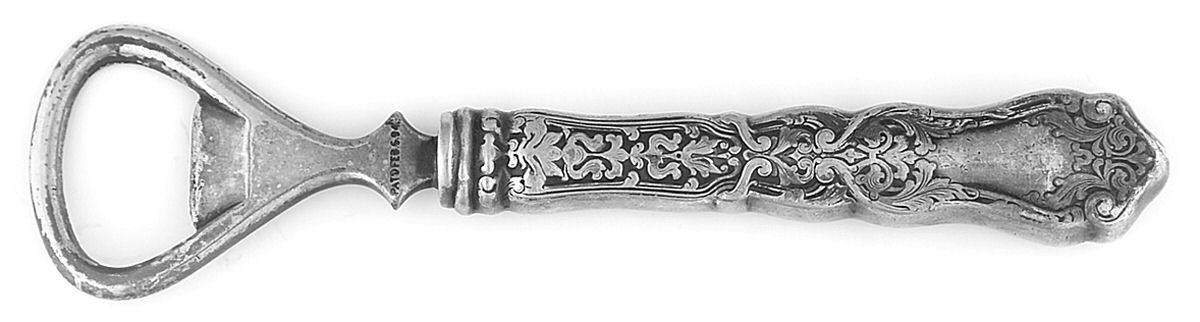Alhambra (Silverplate, 1907) Bottle Opener with Silverplate Bowl by International Silver-1