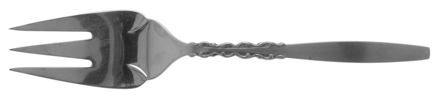 Alhambra (Stainless) Large Solid Cold Meat Serving Fork by International Silver-1