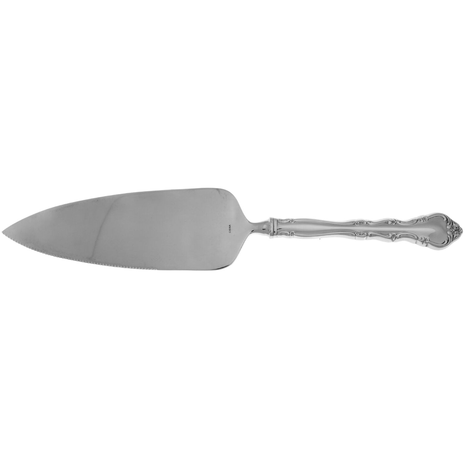 Allure (Stainless, Lyon) Pie Server with Serrated Stainless Blade HC by International Silver-1