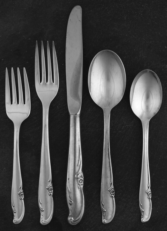 Allure-Teatime (Silverplate, 1959) 40 Piece Estate Set by International Silver-1
