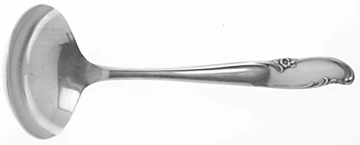Allure-Teatime (Silverplate, 1959) Solid Gravy Ladle by International Silver-1