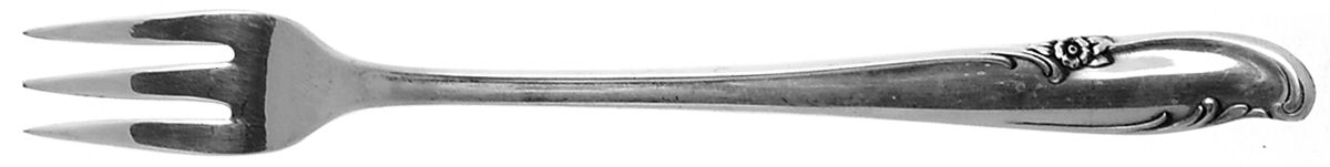 Allure-Teatime (Silverplate, 1959) Cocktail/Seafood Fork by International Silver-1