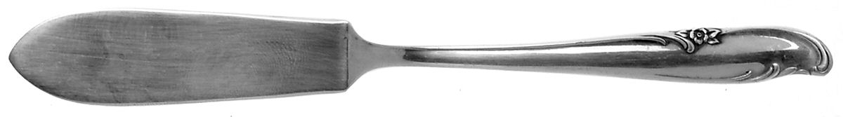 Allure-Teatime (Silverplate, 1959) Flat Handle Master Butter Knife by International Silver-1