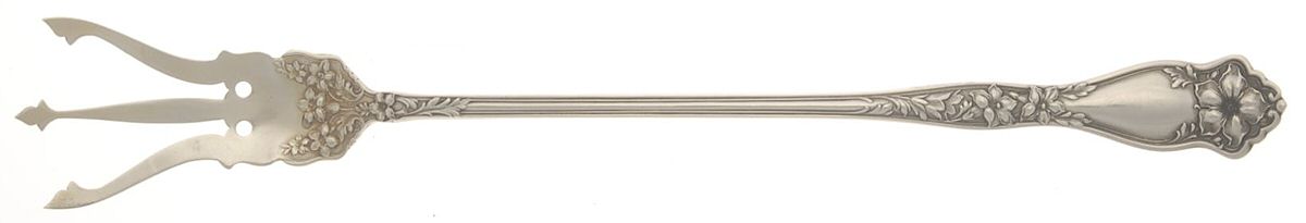 Althea (Sterling, 1910) Large Lettuce Serving Fork by International Silver-1