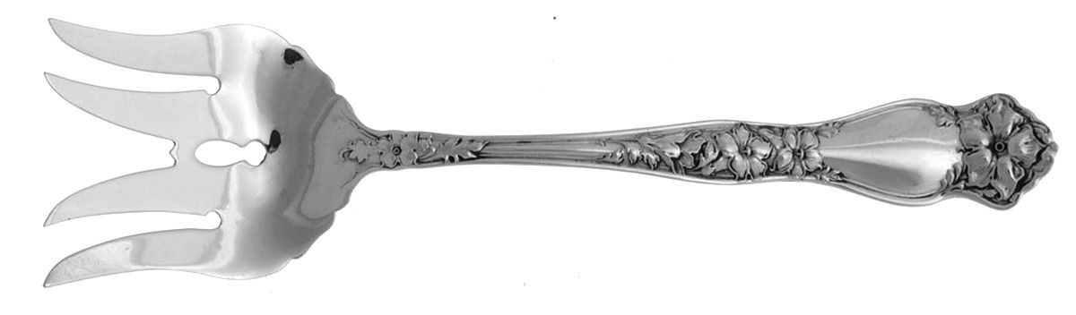 Althea (Sterling, 1910) Small Chipped Beef Fork by International Silver-1