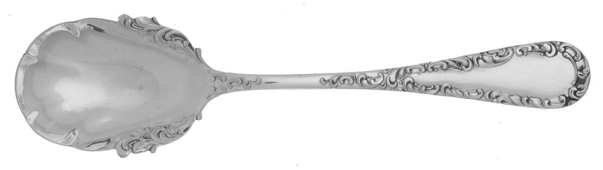 Alton (Silverplate, 1901) Sugar Shell Spoon by International Silver-1
