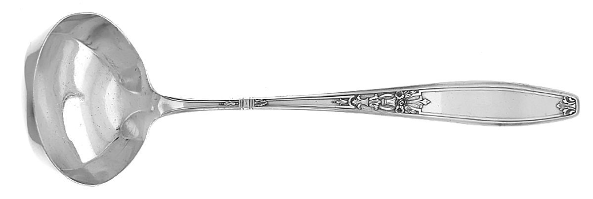 Ambassador (Silverplate, 1919) Oyster Ladle Solid Piece by International Silver-1