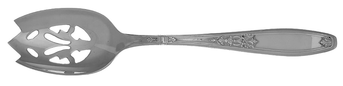 Ambassador (Silverplate, 1919) Pierced Tablespoon (Serving Spoon) HC by International Silver-1
