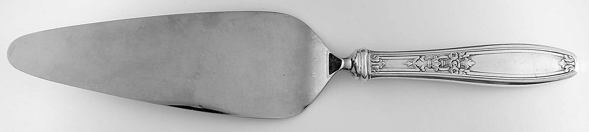 Ambassador (Silverplate, 1919) Pie Server with Stainless Blade by International Silver-1