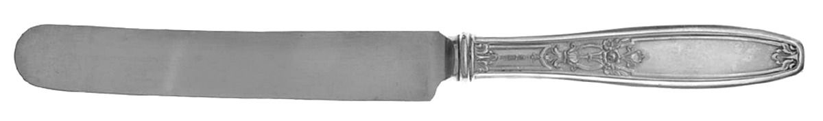 Ambassador (Silverplate, 1919) Blunt Hollow Knife with Bolster by International Silver-1