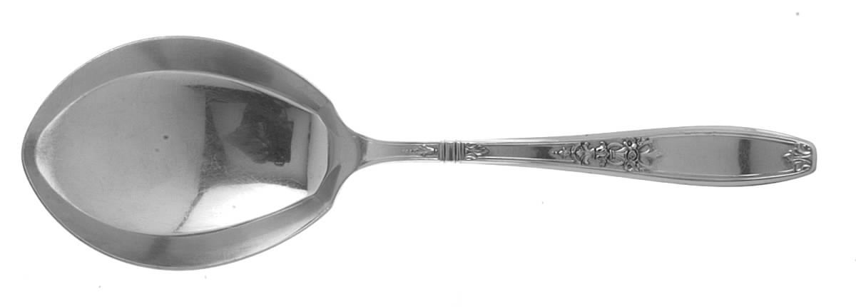 Ambassador (Silverplate, 1919) Solid Smooth Berry/Casserole Spoon by International Silver-1